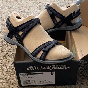 Eddie Bauer Women’s Black W.ESKER Sandal